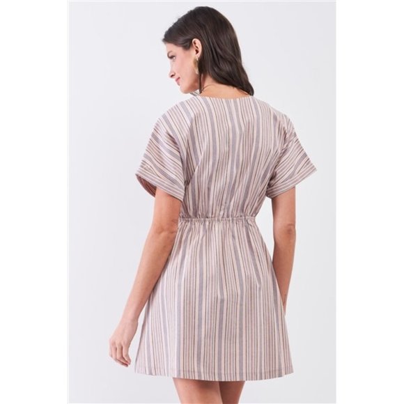 90's Mini Shirt Dress - Picture 3 of 6